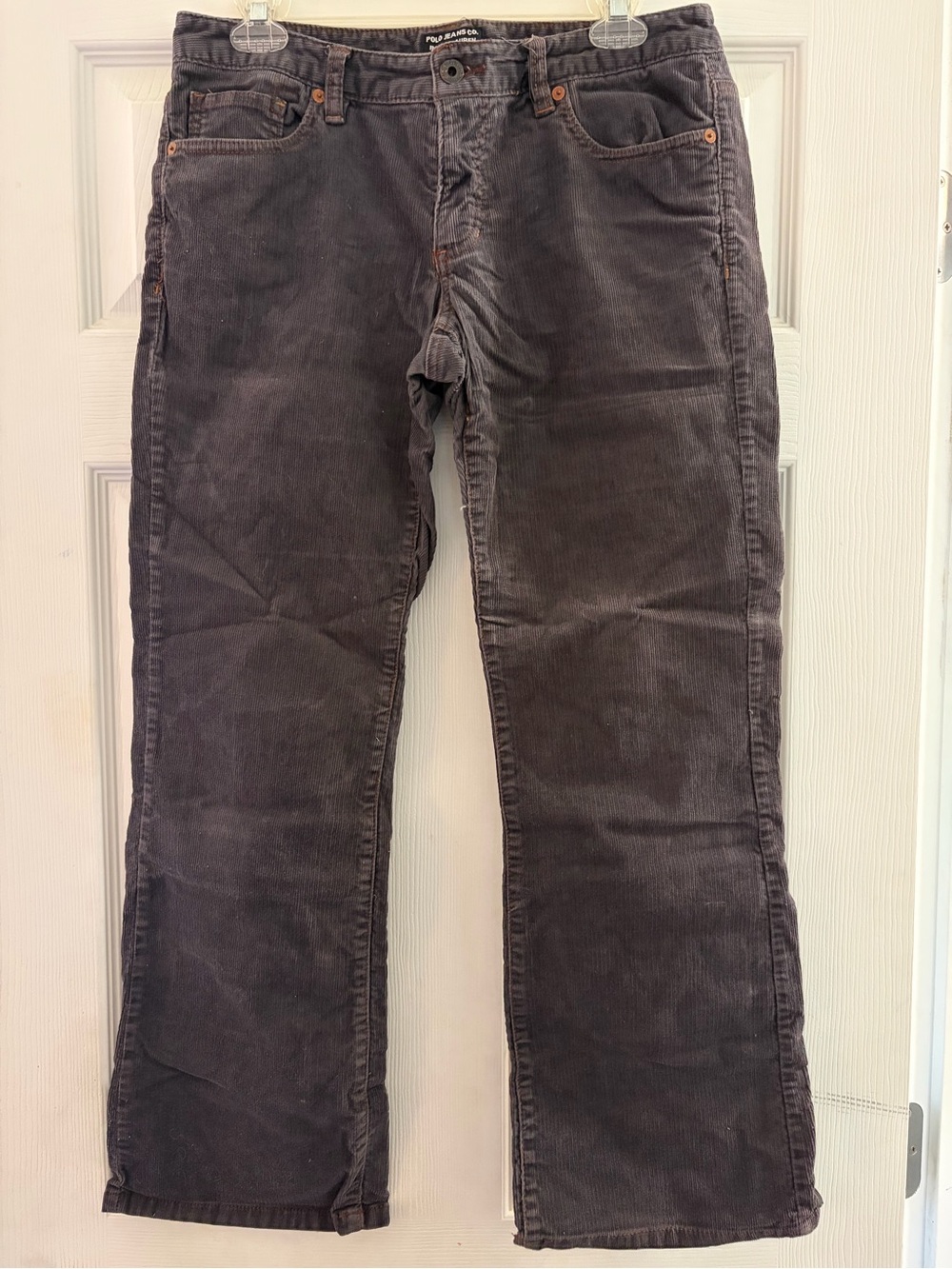 Ralph Lauren Woman’s Dark Gray Corduroy Jeans